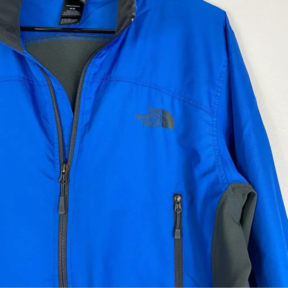 The North Face Lightweight Jacket Medium Blue Gray Full Zip Gorpcore